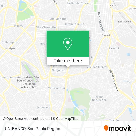 UNIBANCO map