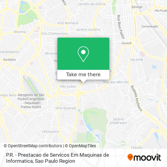 P.R. - Prestacao de Servicos Em Maquinas de Informatica map