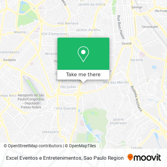 Excel Eventos e Entretenimentos map