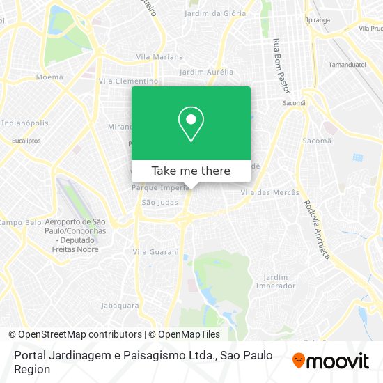 Mapa Portal Jardinagem e Paisagismo Ltda.