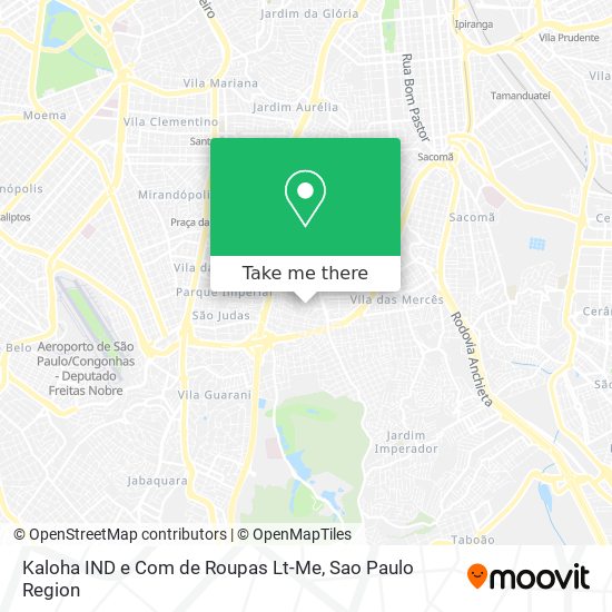 Mapa Kaloha IND e Com de Roupas Lt-Me