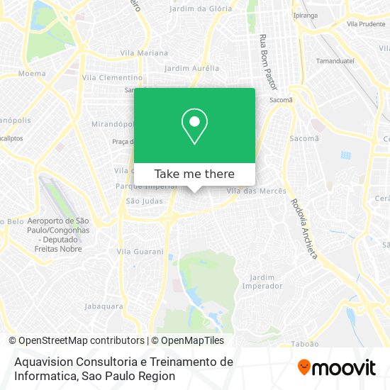 Aquavision Consultoria e Treinamento de Informatica map