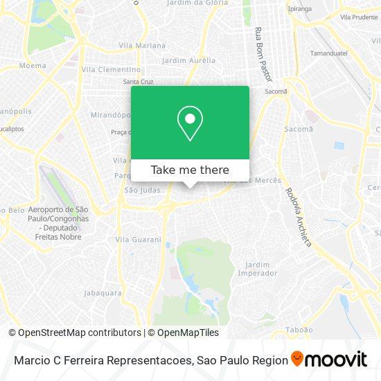 Mapa Marcio C Ferreira Representacoes