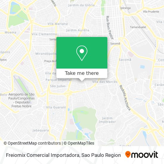 Mapa Freiomix Comercial Importadora