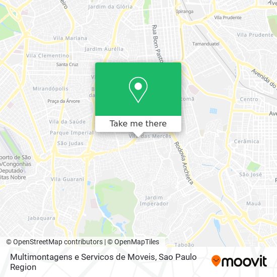 Mapa Multimontagens e Servicos de Moveis