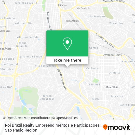 Roi Brazil Realty Empreendimentos e Participacoes map