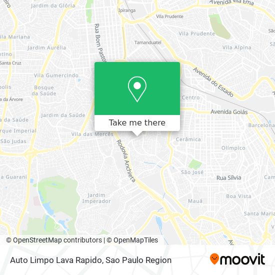 Auto Limpo Lava Rapido map