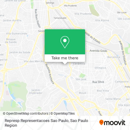 Mapa Represp Representacoes Sao Paulo