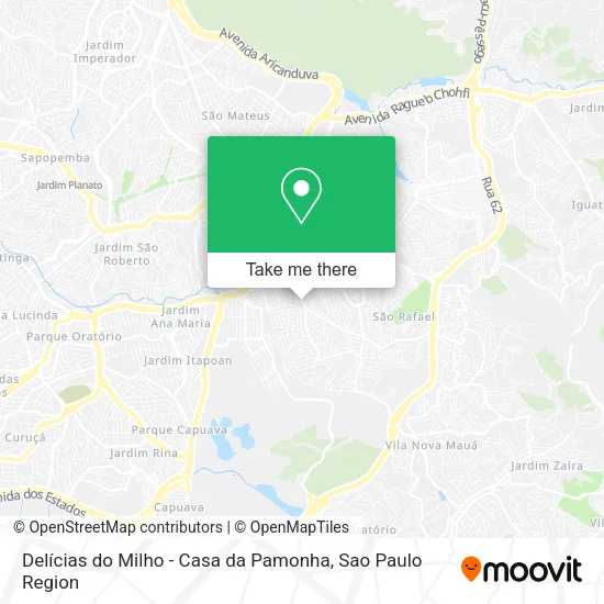 Delícias do Milho - Casa da Pamonha map