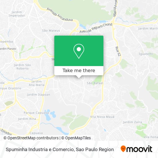 Spuminha Industria e Comercio map