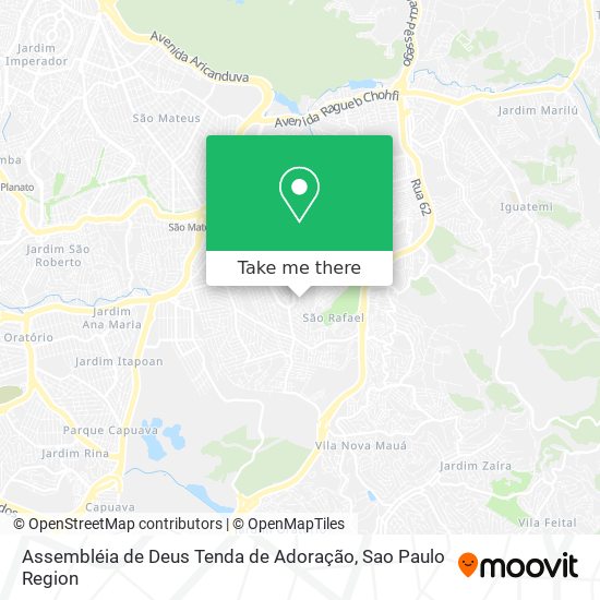 Assembléia de Deus Tenda de Adoração map