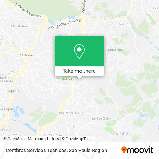 Contbras Servicos Tecnicos map
