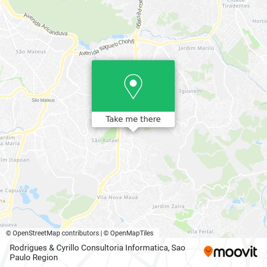 Rodrigues & Cyrillo Consultoria Informatica map