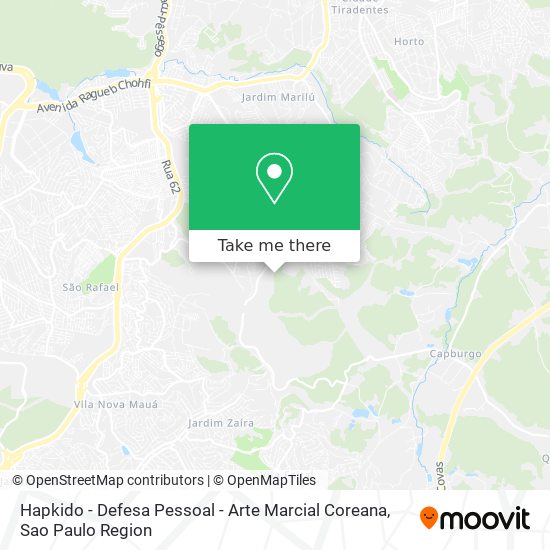 Hapkido - Defesa Pessoal - Arte Marcial Coreana map