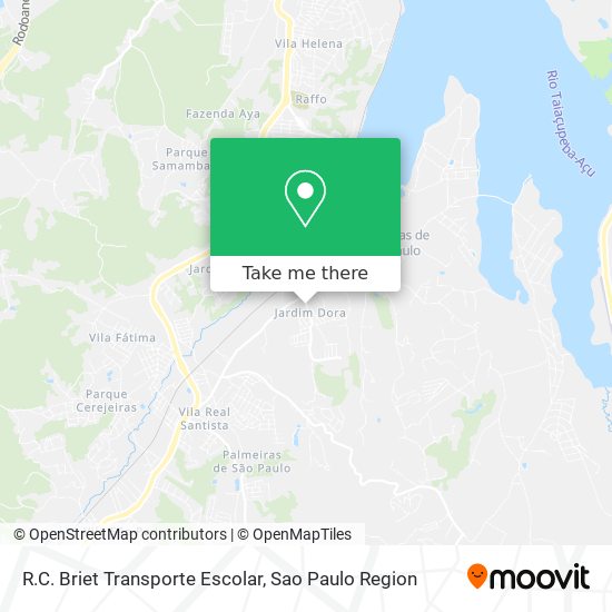 R.C. Briet Transporte Escolar map