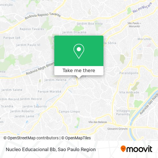 Nucleo Educacional Bb map