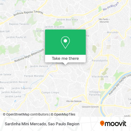 Sardinha Mini Mercado map