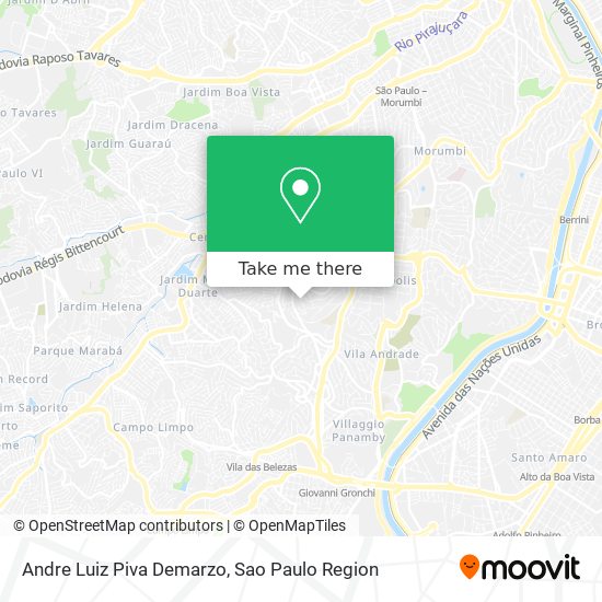Andre Luiz Piva Demarzo map