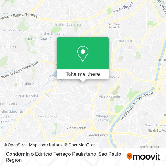 Condomínio Edifício Terraço Paulistano map