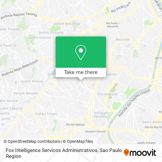 Fox Intelligence Servicos Administrativos map