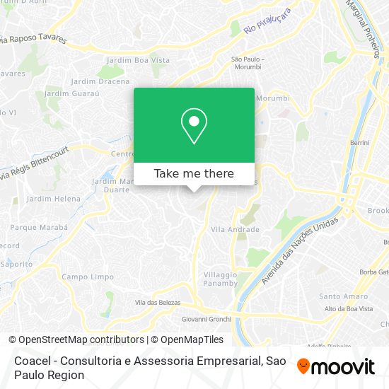 Coacel - Consultoria e Assessoria Empresarial map