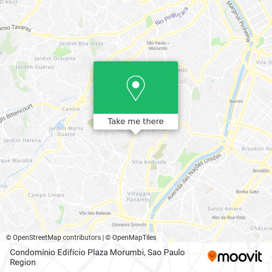 Condomínio Edifício Plaza Morumbi map