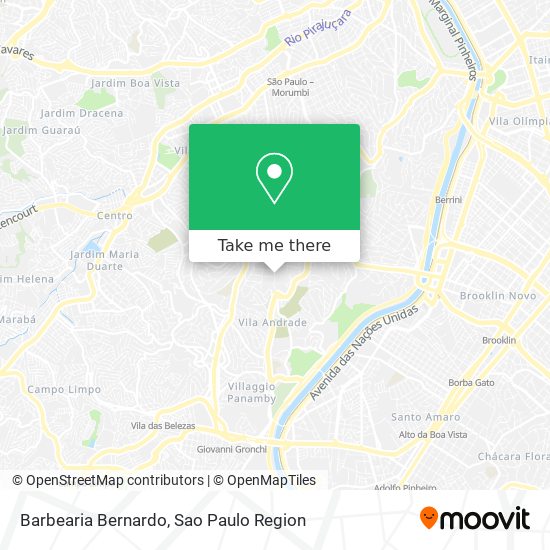 Barbearia Bernardo map