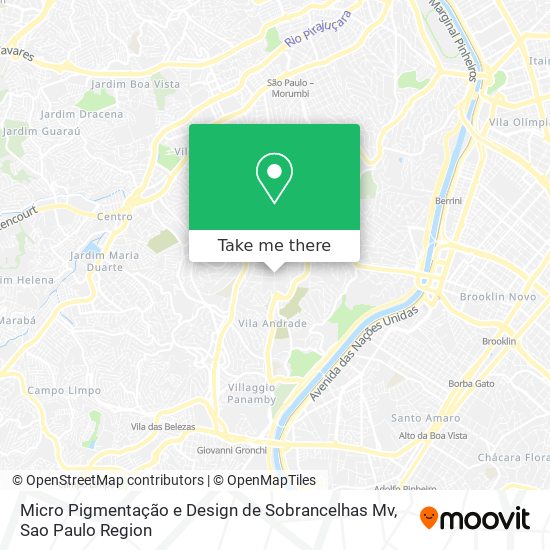 Micro Pigmentação e Design de Sobrancelhas Mv map