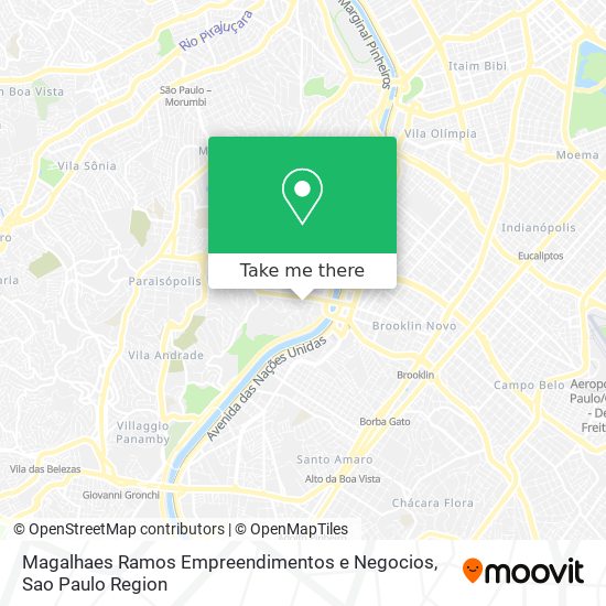 Magalhaes Ramos Empreendimentos e Negocios map