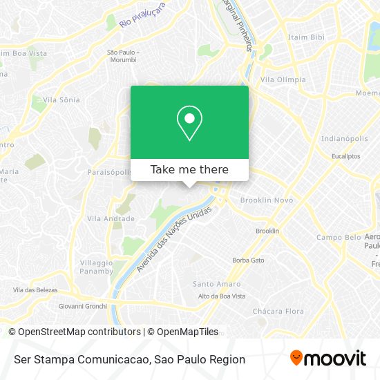 Ser Stampa Comunicacao map