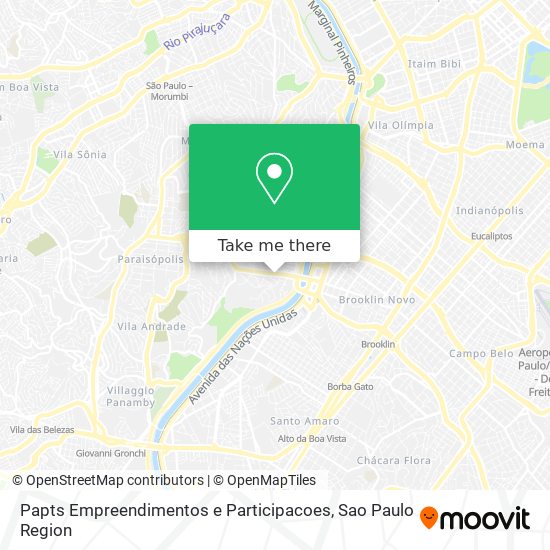 Papts Empreendimentos e Participacoes map