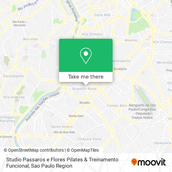 Studio Passaros e Flores Pilates & Treinamento Funcional map