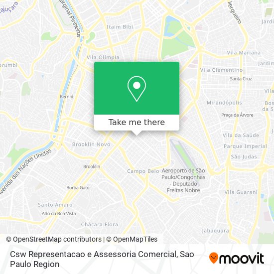 Csw Representacao e Assessoria Comercial map