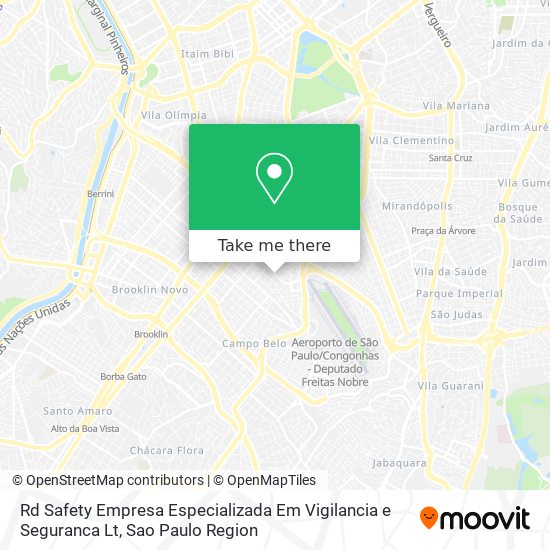 Mapa Rd Safety Empresa Especializada Em Vigilancia e Seguranca Lt