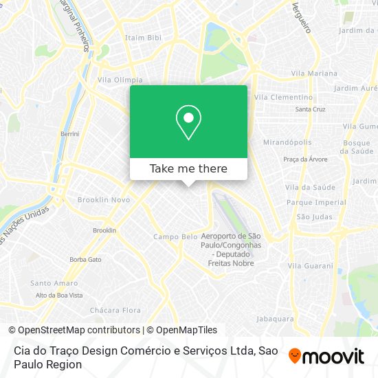 Cia do Traço Design Comércio e Serviços Ltda map