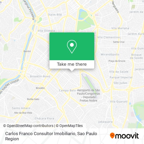 Carlos Franco Consultor Imobiliario map