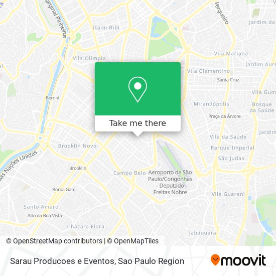 Sarau Producoes e Eventos map