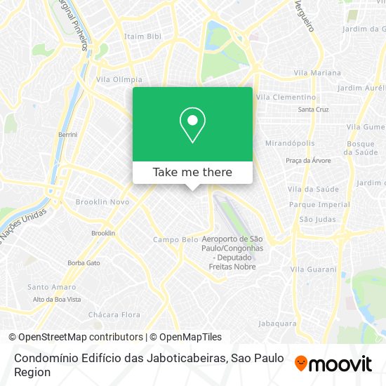 Condomínio Edifício das Jaboticabeiras map