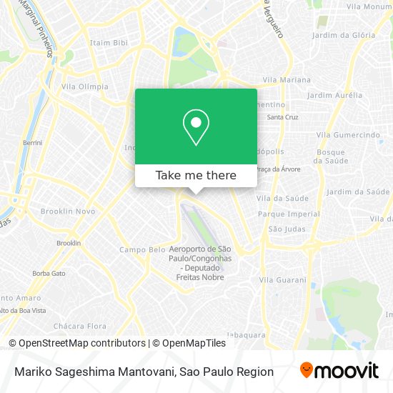 Mariko Sageshima Mantovani map
