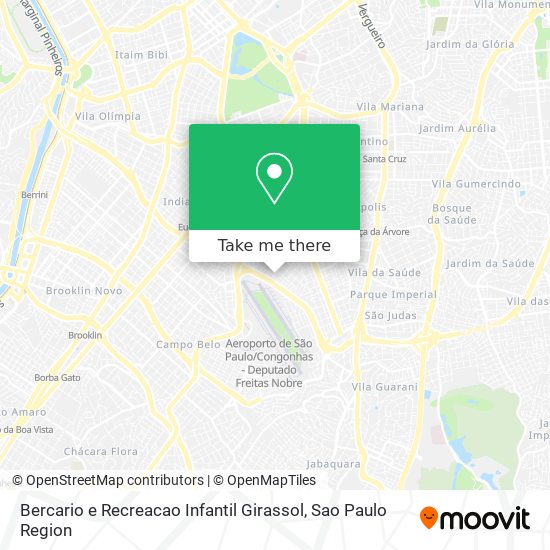 Mapa Bercario e Recreacao Infantil Girassol