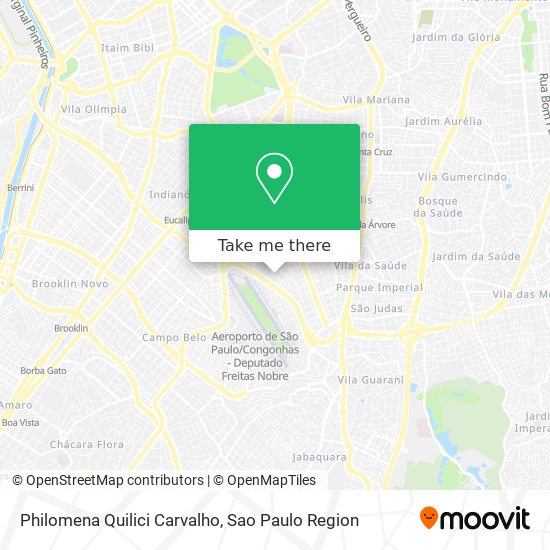 Philomena Quilici Carvalho map