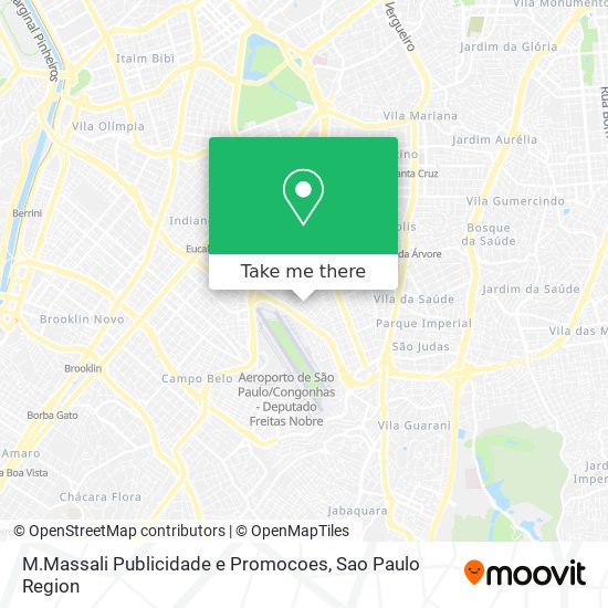 M.Massali Publicidade e Promocoes map