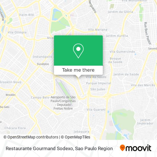 Restaurante Gourmand Sodexo map