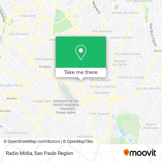 Radio Midia map