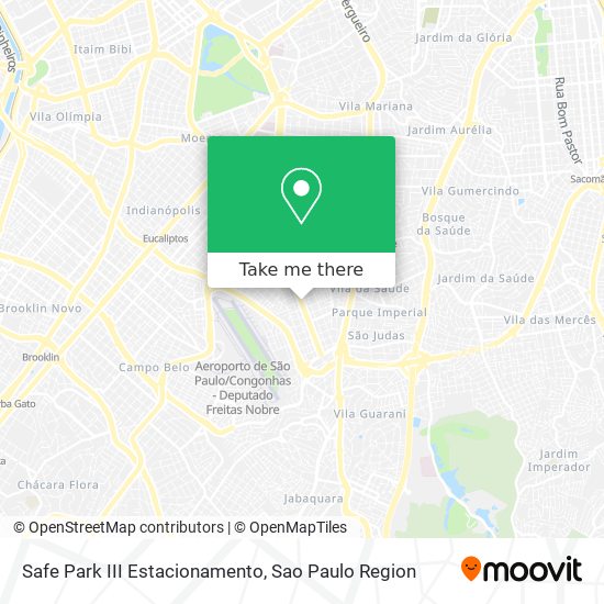 Mapa Safe Park III Estacionamento