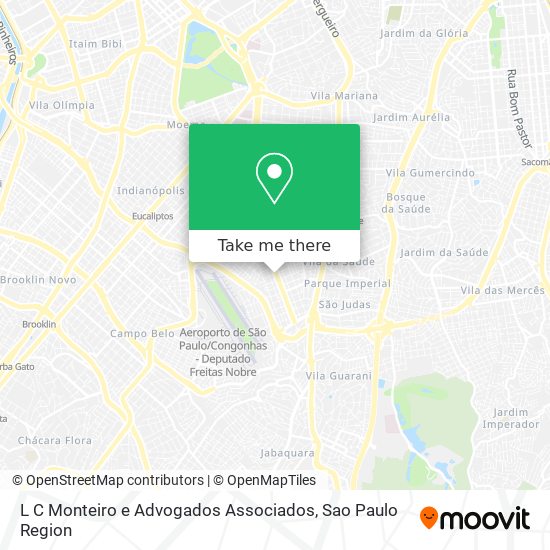 Mapa L C Monteiro e Advogados Associados