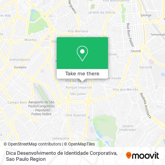 Mapa Dica Desenvolvimento de Identidade Corporativa