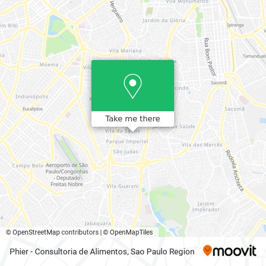 Phier - Consultoria de Alimentos map