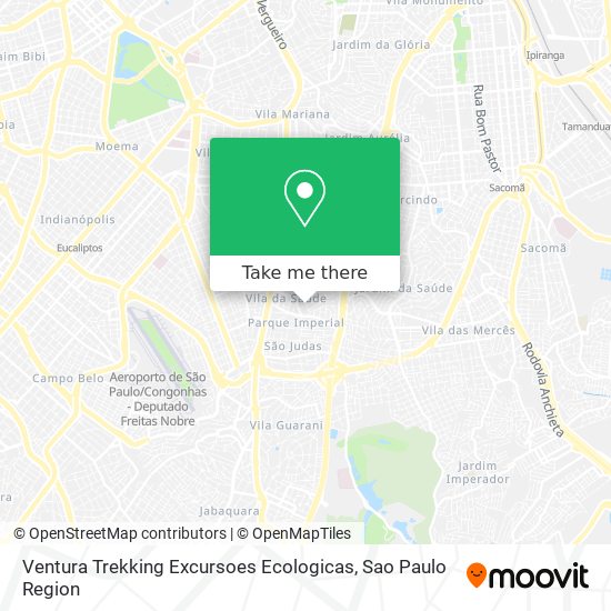 Ventura Trekking Excursoes Ecologicas map