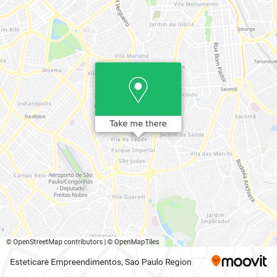 Mapa Esteticare Empreendimentos